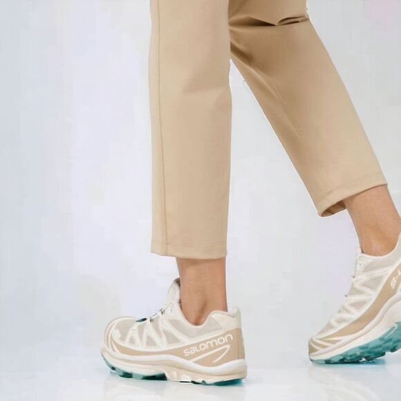 Lululemon Keep Moving Stretch High Rise Elastic Drawstring Pants Women 6 Trench - Picture 4 of 15